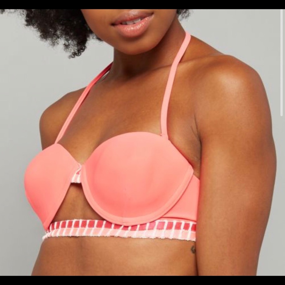 Coral Bikini top